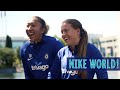Fran Kirby Lauren James Take A Tour Around Nike World HQ