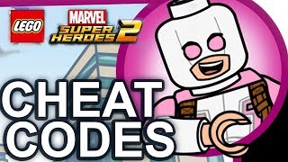 LEGO Marvel Superheroes 2 - All Gwenpool Cheat Codes!