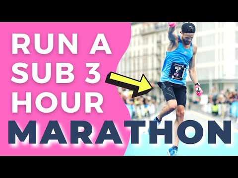 RUN A SUB 3 HOUR MARATHON / TIPS and COMPLETE GUIDE HOW TO RUN A PB!