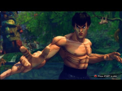 Super Street Fighter IV Arcade Edition 2012 | Juri vs Fei Long | FT5 Hardest Difficulty |