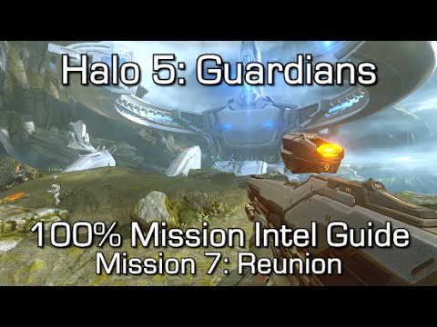 Halo 5 - 100% Mission Intel Locations Guide - Mission 7: Reunion - Hunt the Truth Achievement