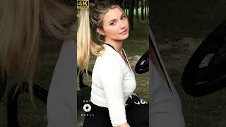 HOW IS SHE THE MOST BEAUTIFUL GOLFER IN 4K ⛳🏌👗👗👗👢🏌⛳🏌⛳🌹 #Shorts