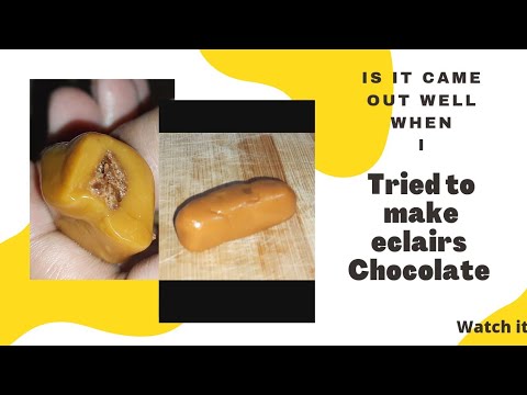 Tried Eclairs chocolate recipe....
