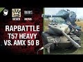 T57 Heavy vs AMX 50 B - Rap Battle №1 - от SIEGER и ...