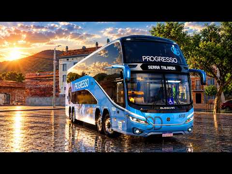 ETS 2 1.61 | SIMULAÇAO REALISTA 🔥 | Serra Talhada (PE) → Recife | POV BUS 4K