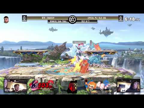 QUEEN CITY CLASH #183 Winners Semis - Anarchy (Greninja) vs blue dog (Inkling)