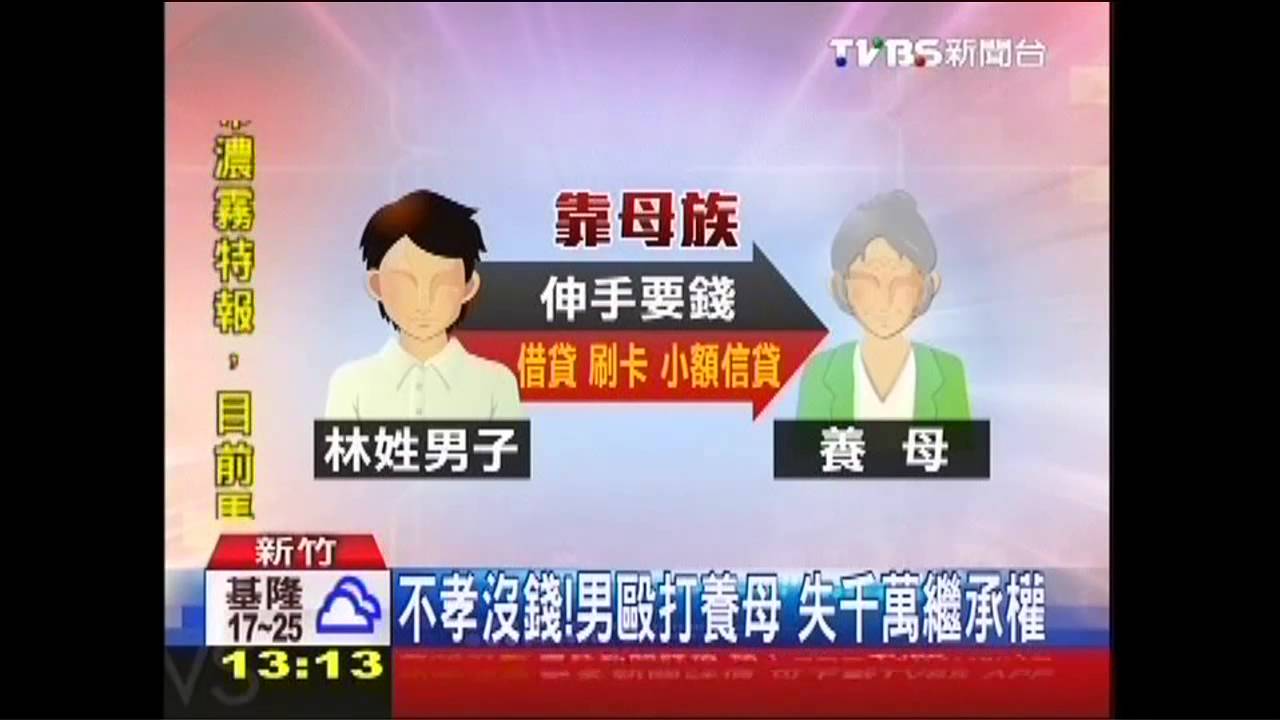 不孝沒錢！男毆打養母　失千萬繼承權