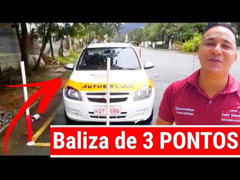 Baliza de 3 Pontos Fácil de DECORAR  Goiânia DETRAN GO