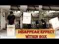 Man Disappears in a Cardboard Box (Magic Trick) | Arun Sv