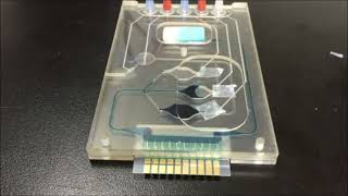 ALine Demonstration: Chromedx Actuation of a Microfluidic Card