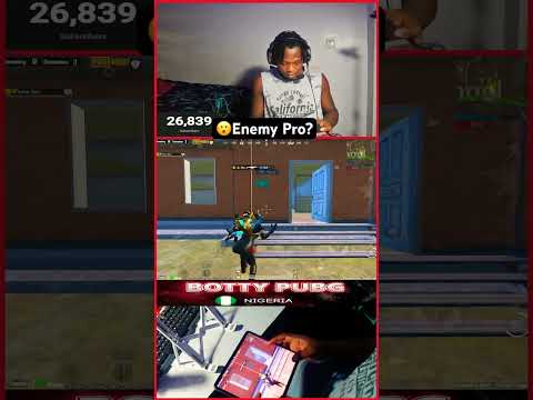 Botty vs Pro Enemy 😈😱 #pubgmobile