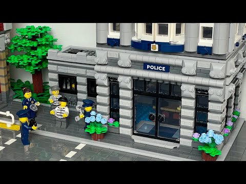 Bau einer Lego Stadt Teil 159. - Gefängnis