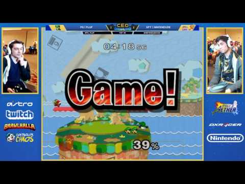 CEO Dreamland Melee - PG | Plup (Luigi) vs SPY | Nintendude (ICs) - Top 48