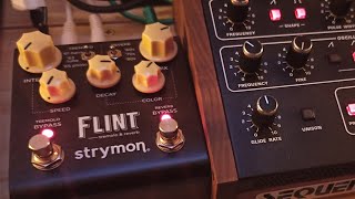 Video thumbnail for Prophet 10 (desktop) + Strymon Flint by ludotex