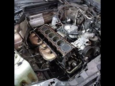 M104 Zylinderkopfdichtung wechseln W124 E320T