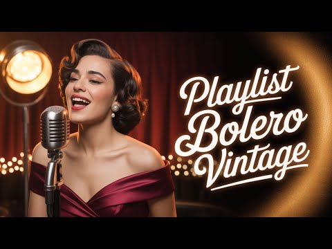 🎙️ Suspiros de Antaño | Playlist Bolero Vintage para Corazones del Pasado 4k – Vol. 1