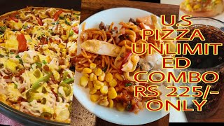 U.S pizza unlimited COMBO Rs 225/- only | U.S PIZZA PALANPUR (G.J) | सब कुछ Unlimited