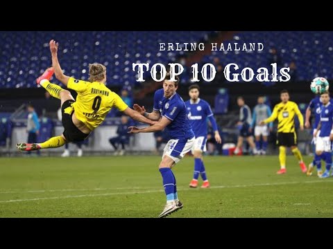 Erling Haaland TOP 10 Best Goals Ever ● 2022 | HD