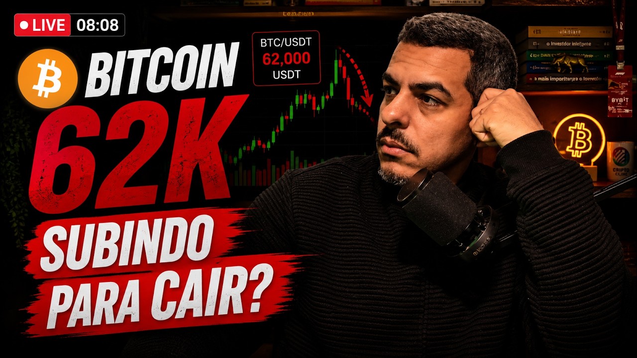 Bitcoin HOJE - Os Mercados Estão Subindo para Cair?? - Analisando os Ações Índices Mercados e ETFs