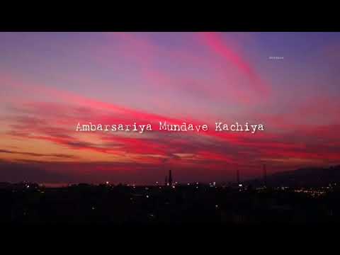 Ambarsariya/lyrics song/fakery  sona mohapatra/ram sampath.