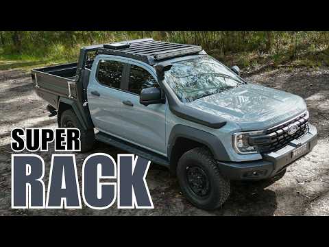 RANGER SUPER DUTY RAID ROOF RACK INSTALL, ULTRA VISION LIGHT BAR | DANGER RANGER EP2