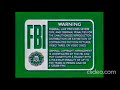 Disney Green FBI Warning Screens And Best Film And Video Corp Logo