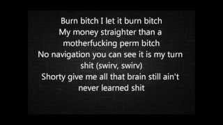Meek Mill- Burn Ft. Big Sean (Lyric Video) HD
