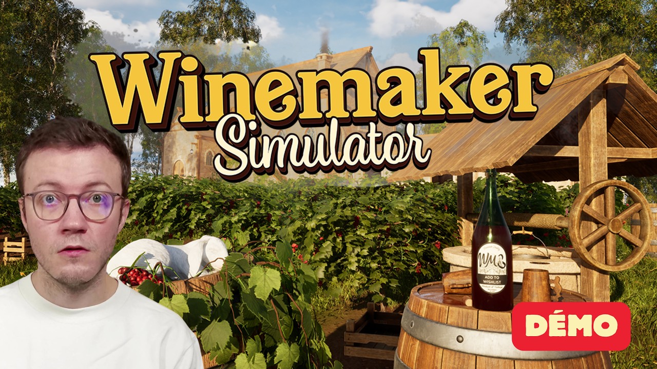 Winemaker Simulator — Winemaker Simulator : Je rénove mon vignoble médiéval ! Démo