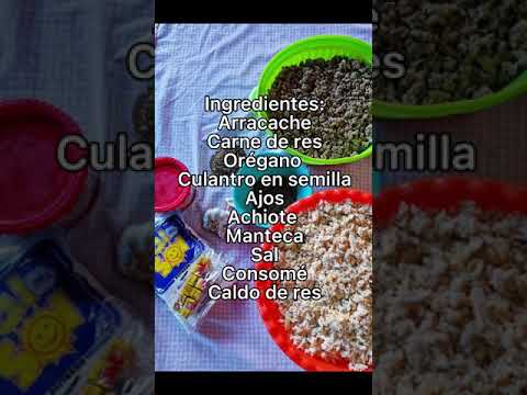 Picadillo de arracache - Receta típica tradicional de Costa Rica