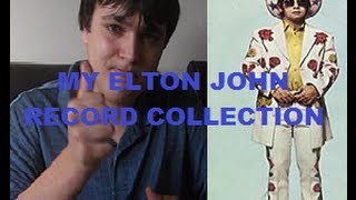 my elton john record collection