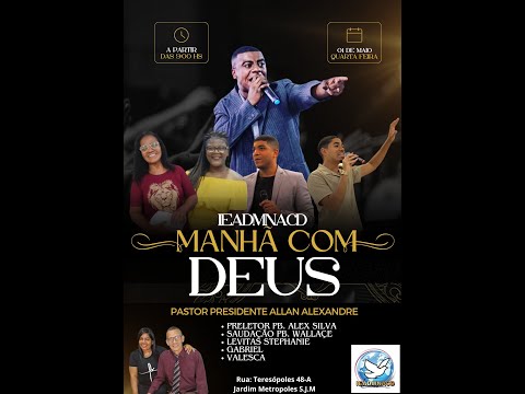 MANHÃ COM DEUS AO VIVO  01/05/2024