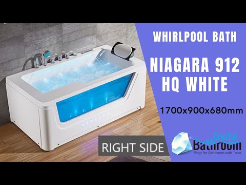 Hydrotherapy Bathtub "NIAGARA 912 HQ" | Your Own Home Spa | Whirlpool Bathtubs Ireland
