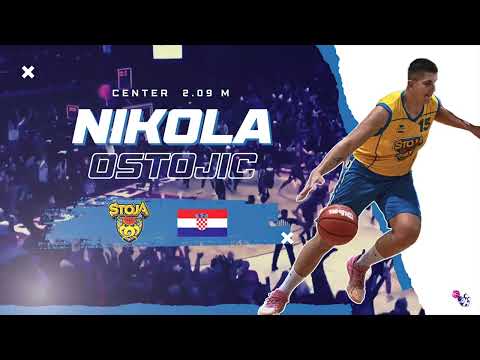 Nikola Ostojić Highlights 2022/23 || Croatia Prva Liga || KK Stoja Pula