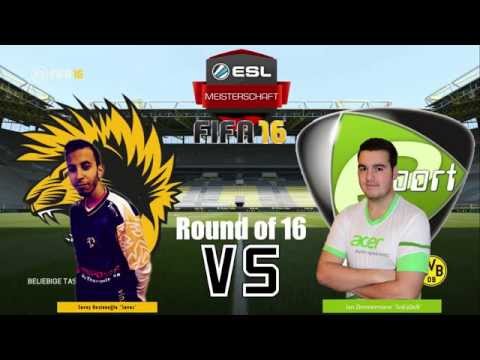 [VoD] ESLM Wintersaison FIFA 16 Cup #1 - Savas94 vs. SnEijDeR