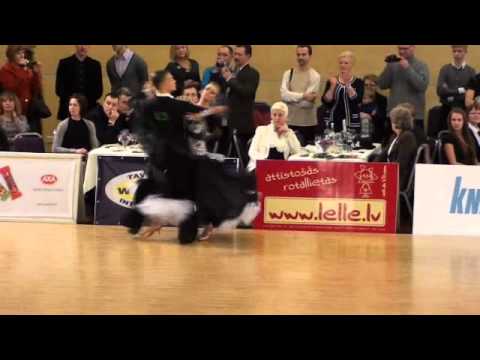 Latvian Standart Championship 2011 Valts Liepnieks - Inese Zariņa final tango.wmv