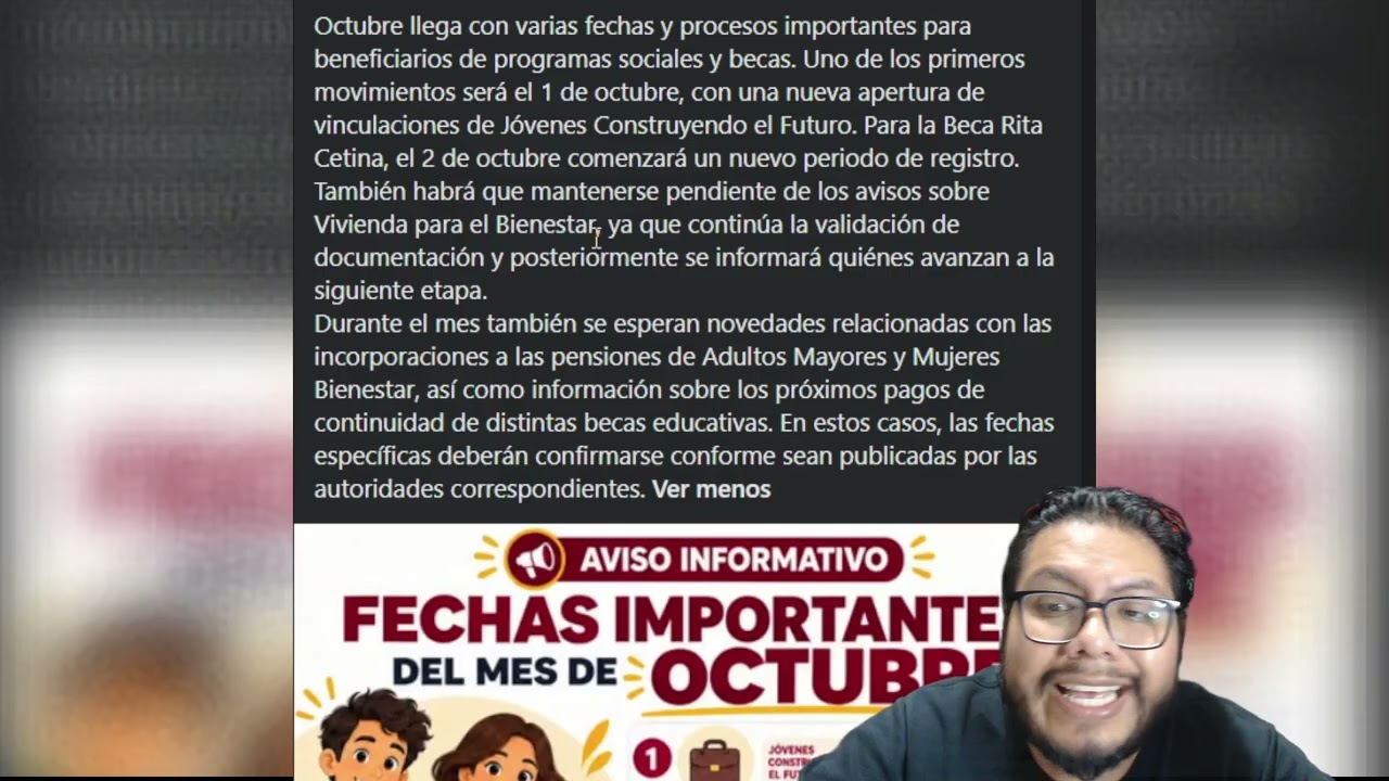 que pasara en octubre con los programas y pensiones del bienestar adulto mayores y mujeres bienestar