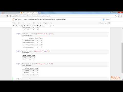 Jupyter for Data Science Analyzing 2016 US Election Demographics| packtpub com