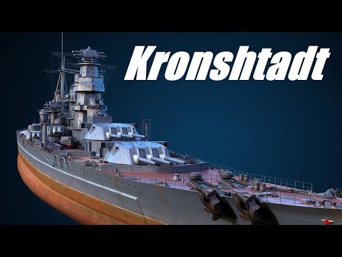 WOWS  Kronshtadt  World of Warships #worldofwarships#wows#premium#replay#schutzmann77#letsplay