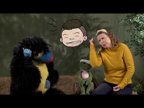 5 små apekatter: Med tegn-til-tale