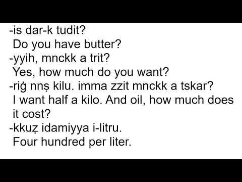 Methode de Tachelhit chapter 4