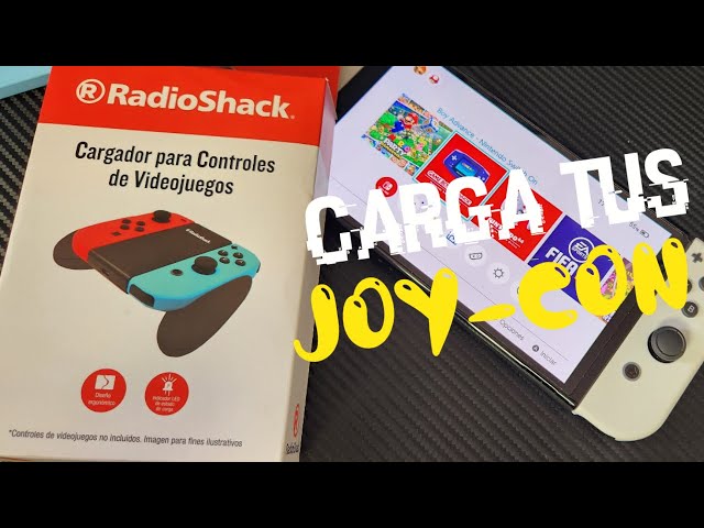 Vídeo relacionado con Cargador Joy-con para Nintendo Switch/Switch OLED, Cargador Switch con Indicador LED, Soporte de Estación de Carga Nintendo Switch y Accesorios con Cable C