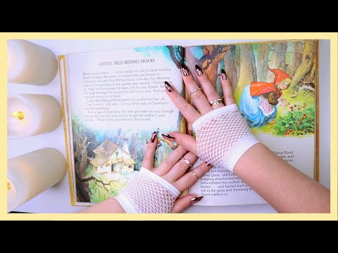 ASMR ✨📖 Page Turning , Soft Squeezing and Tracing/ Fairytale Book /No Talking