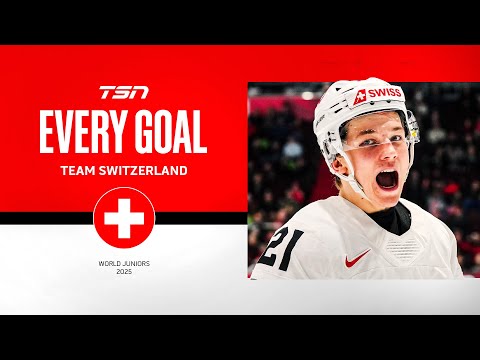 Every Team Switzerland Goal From the 2025 World Juniors