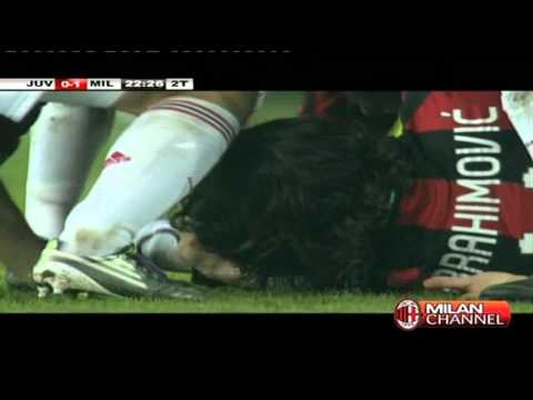 MilanChannel - Gattuso Goal on Juventus - 05/03/2011