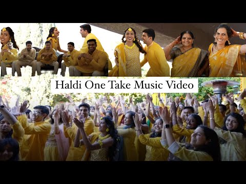 Our Haldi One Take Music Video 💛