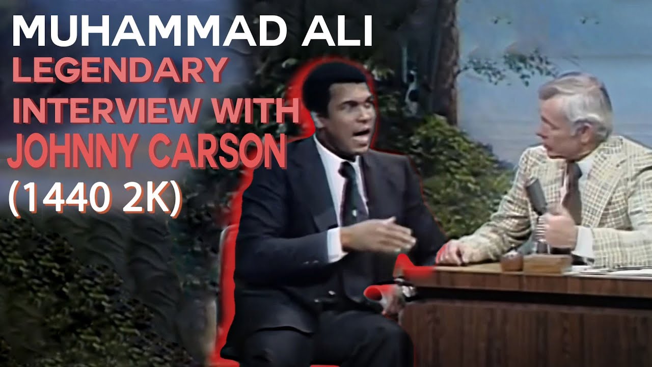 Muhammad Ali Legendary Interview With Johnny Carson. (1977)