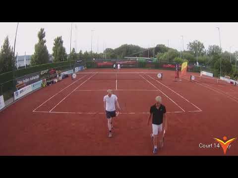 Slamstox College Tennis Showcase 2023 -  Linck & Visser vs. Langerhuizen & Langras