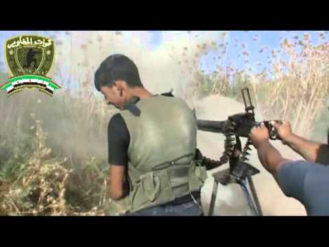 التصدي لقوات النظام من قبل لواء أبابيل الغوطة في ريف دمشق