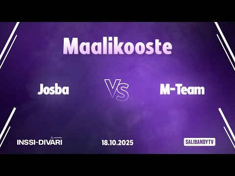 Maalikooste: Josba - M-Team (Inssi-Divari M)