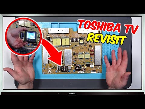 Trying (AGAIN) To FIX This Toshiba TV With NO POWER | Revisit